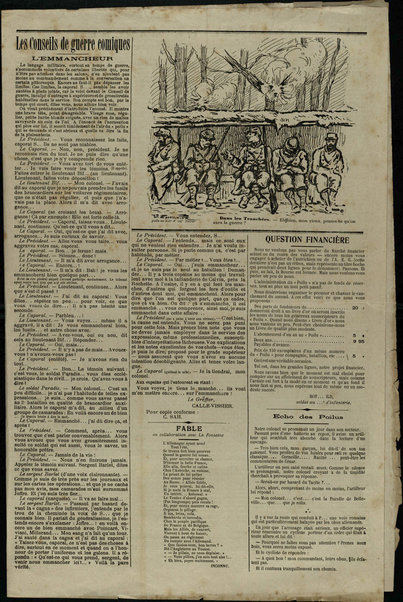 Le poilu : journal des tranchées de champagne / 108e Régiment d'Infanterie Territoriale